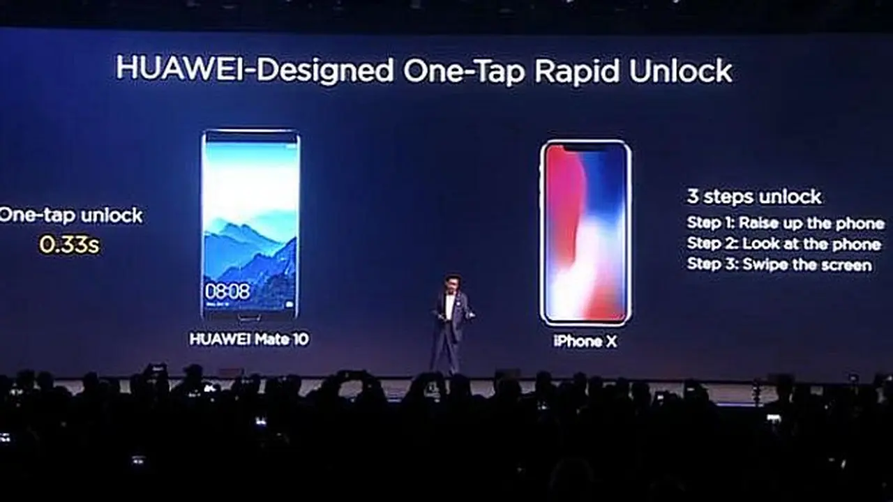 Perbandingan Huawei Mate 10 dan iPhone X
