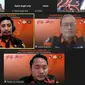 Webinar membahas kejahatan siber yang dilaksanakan oleh Badan Siber dan Informasi Pemuda Pancasila Riau. (Liputan6.com/M Syukur)