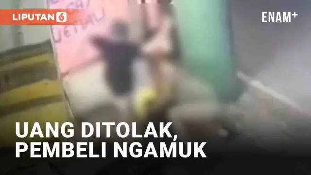 VIDEO: Uang Ditolak Saat Beli HP, Pembeli Amuk Karyawan Toko