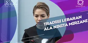 Nikita Mirzani Berbagi Rejeki Sebagai Tradisi Lebaran