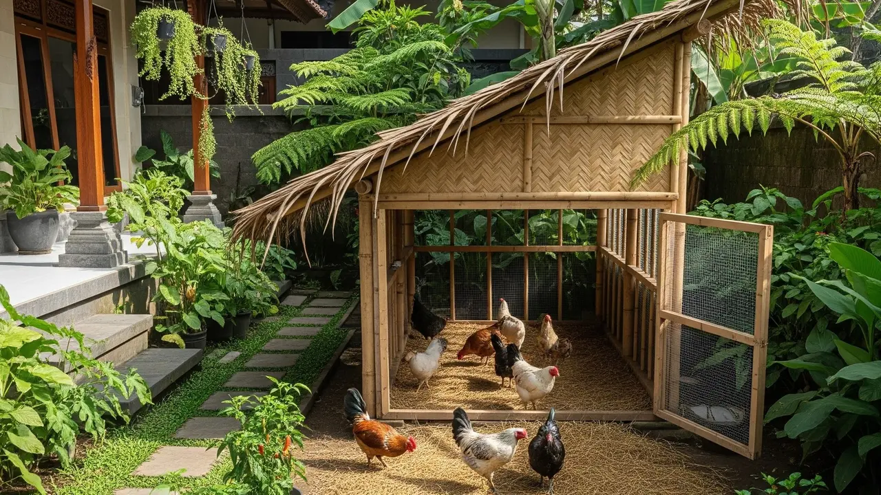 9 Desain Kandang Ayam Umbaran di Rumah