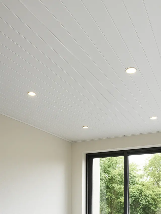 Plafon PVC Minimalis (Foto: Rizka Nur Laily via ChatGPT)