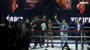 Jekson Karmela, alias Kkajhe sekali lagi bertarung di atas ring dengan Paris Pernandes. [YouTube Celloszxz]