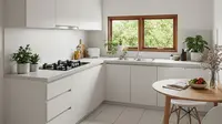 7 Desain Dapur Sudut Belakang Rumah Ukuran 3x3 Meter, Fungsional untuk Ruang Terbatas
