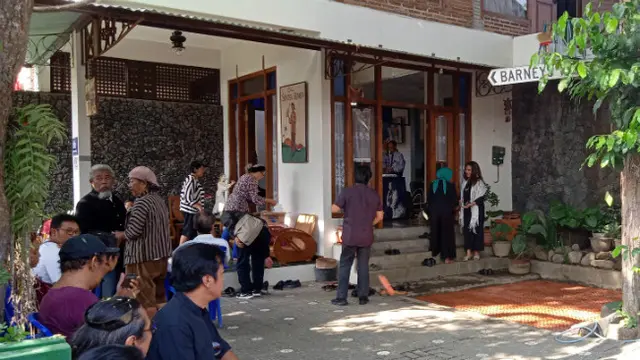 Suasana Rumah Duka Djaduk Ferianto di Bantul