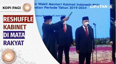 Reshuffle kabinet kembali dilakukan Presiden Jokowi di Istana Negara. Ada dua menteri dan tiga wakil menteri yang dilantik, tiga di antaranya berasal dari parpol pendukung pemerintah. Bagaimana tanggapan masyarakat dan apa harapan terhadap para mente...