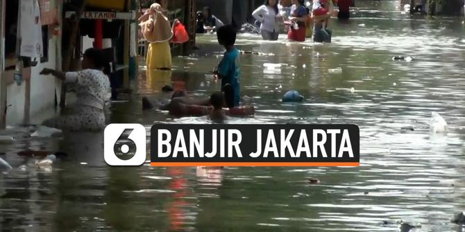 VIDEO: Selain Masih Banjir Teluk Gong Dipenuhi Sampah