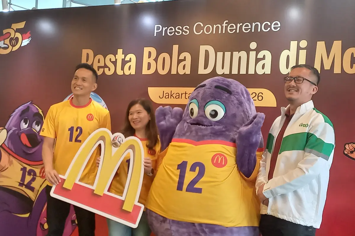 McDonald's Indonesia Sulap Restoran Jadi Pusat Perayaan FIFA World Cup 2026