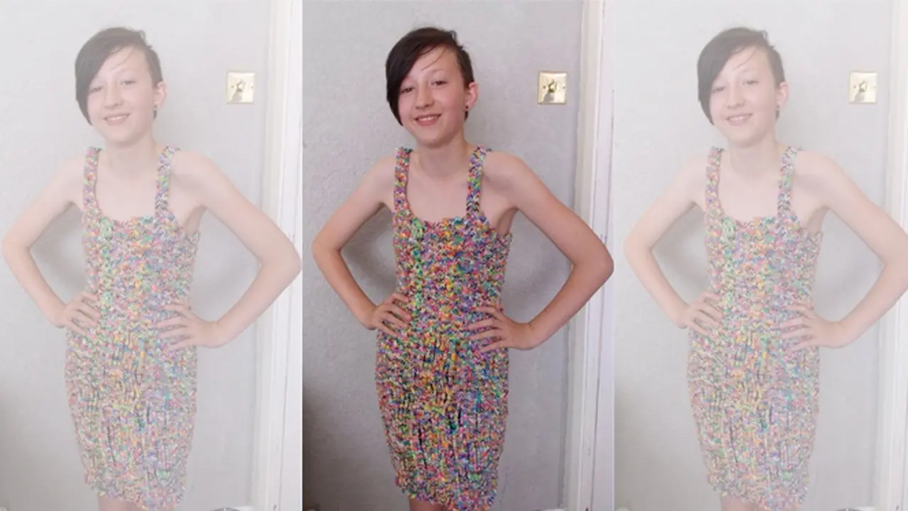 Dress 'Loom Bands' Ini dilelang Seharga Lebih dari 2 Milyar