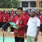 Deklarasi damai untuk Papua di Universitas Muhammadiyah Purwokerto, diikuti oleh sekitar 3.000 mahasiswa dan segenap Civitas Acadeika UMP. (Foto: Liputan6.com/Humas UMP/Muhamad Ridlo)