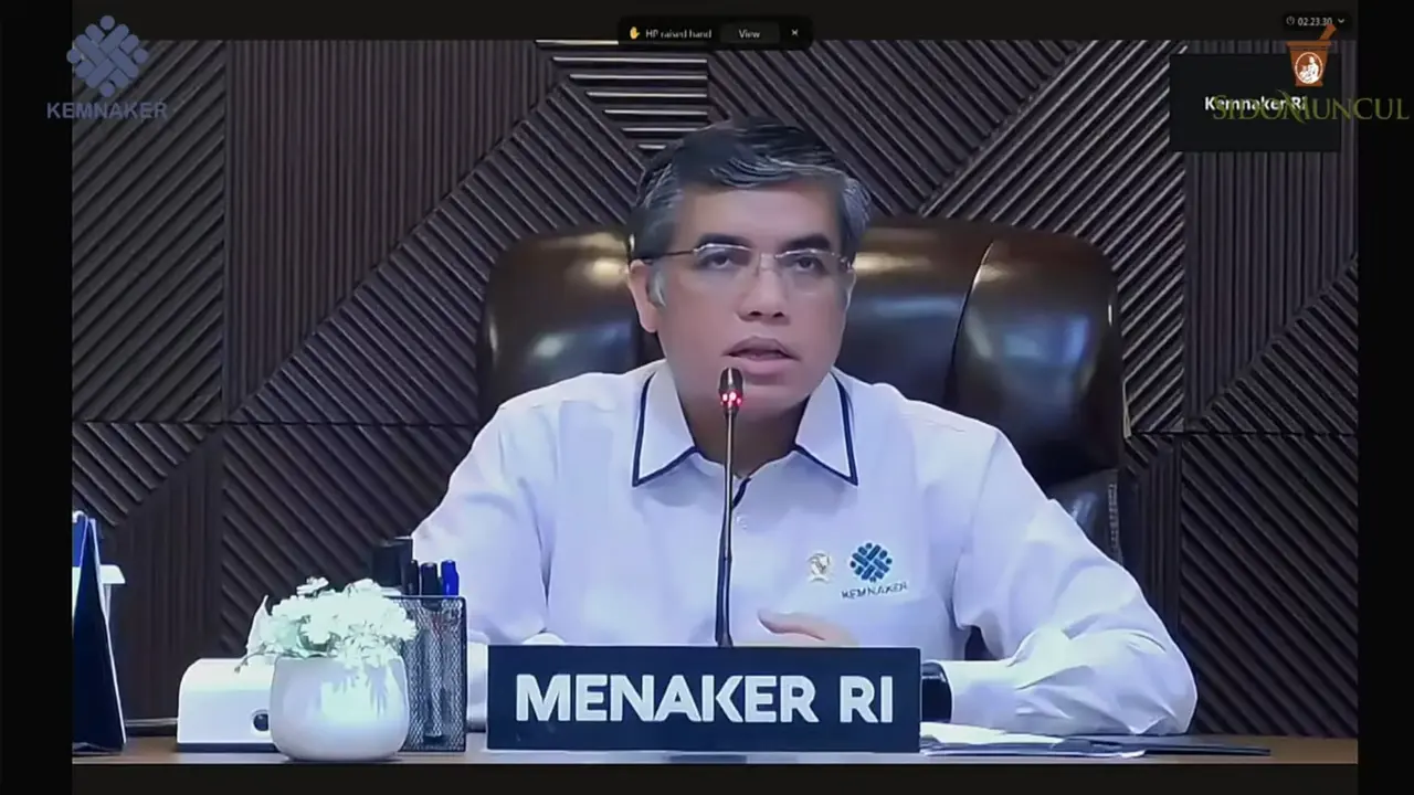 Menteri Ketenagakerjaan Yassierli