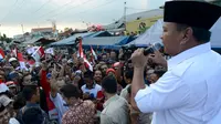 Ratusan Mahasiswa yang tergabung dalam Mahasiswa Nasional menyampaikan dukungannya kepada Calon Presiden nomor urut 1 Prabowo-Hatta.