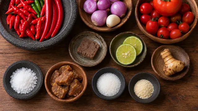 Bahan Pilihan untuk Sambal Dadakan