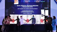 Peluncuran Koperasi Digital Pertama di Indonesia yang dilakukan Koperasi Simpan Pinjam (KSP) Nasari, bernama Nasari Digital (Nadi).