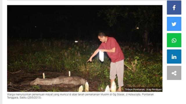 Cek Fakta Foto Jenazah Ditolak Bumi Azab Karena Tak Melunasi Utang Ini Faktanya Cek Fakta Liputan6 Com
