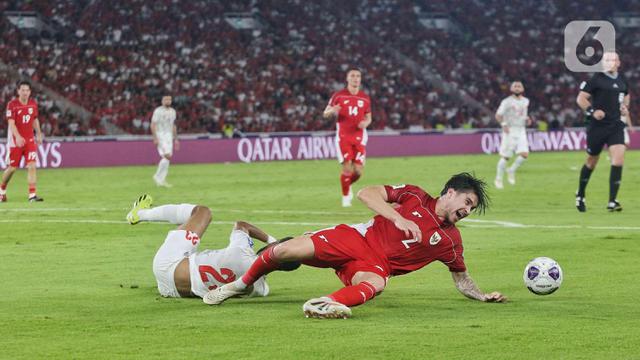 Timnas Indonesia Unggul 1-0 atas Bahrain