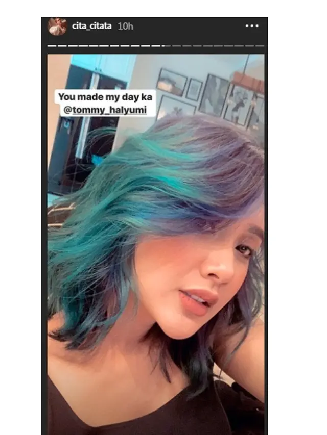 5 Potret Terbaru Cita Citata Usai Putus, Pilih Ganti Warna Cat Rambut