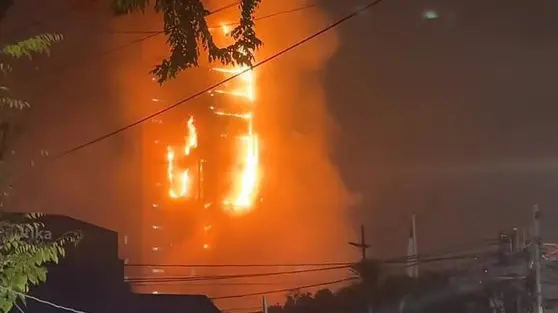 Gedung Bapenda DKI Jakarta Kebakaran