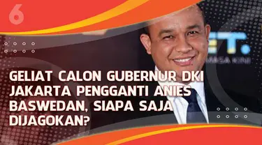 Meski masih cukup lama namun nama bursa pengganti Anies Baswedan sebagai Gubernur DKI Jakarta telah berhembus di publik. Lalu siapa yang bisa menggeser Anies, atau mungkinkah ia kembali maju di periode kedua?