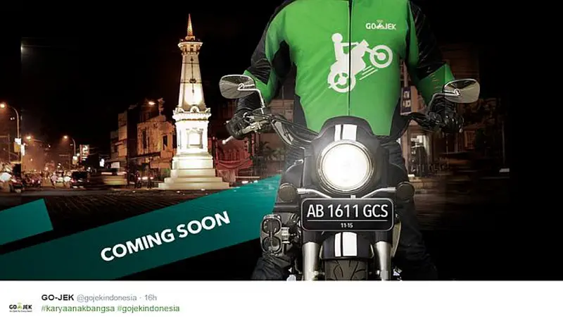 GoJek Segera Sambangi Yogyakarta?