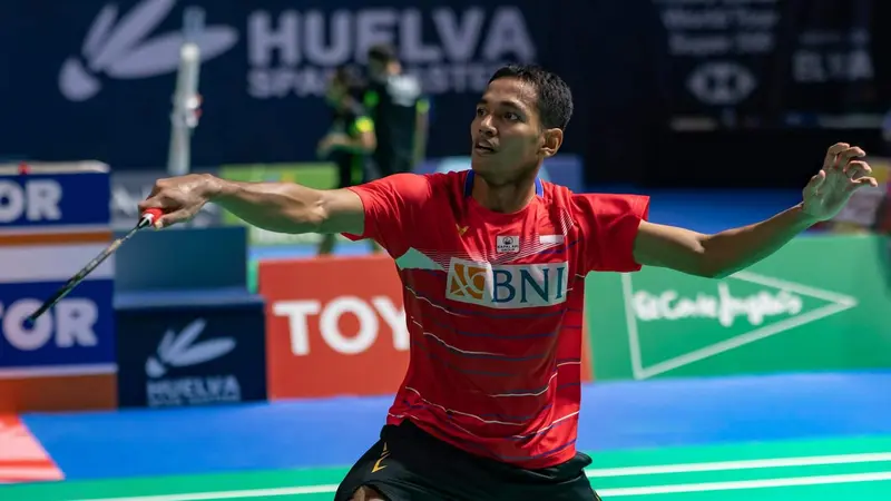 Chico Aura Dwi Wardoyo  - Spain Masters 2021 - Bulu Tangkis