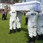 Aparat kepolisian dalam jajaran Polda DIY berjanji membantu pemakaman pasien Corona Covid-19.