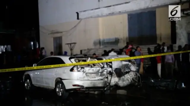 Bom Mobil di ibukota Somalia menewaskan 4 orang dan 7 orang lainnya luka bakar.