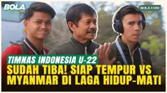 Skuad Timnas Indonesia U-22 Tiba di 700th Anniversary of Chiang Mai Stadium, Garuda Muda Wajib Menang Besar!