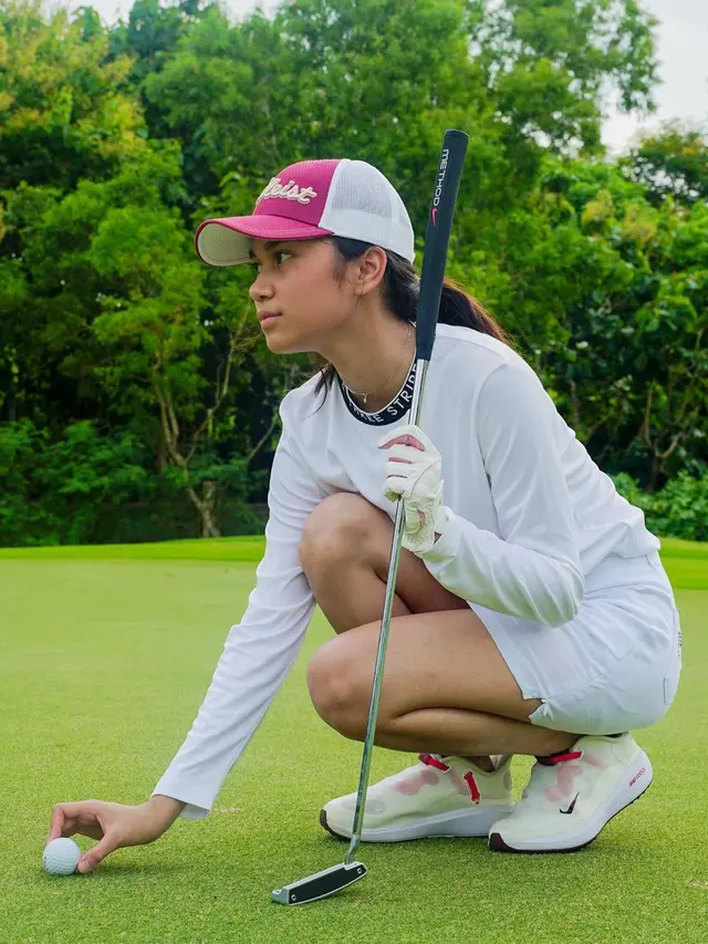Azizah Salsha Jajal Berbagai Olahraga, Golf Hingga Menembak