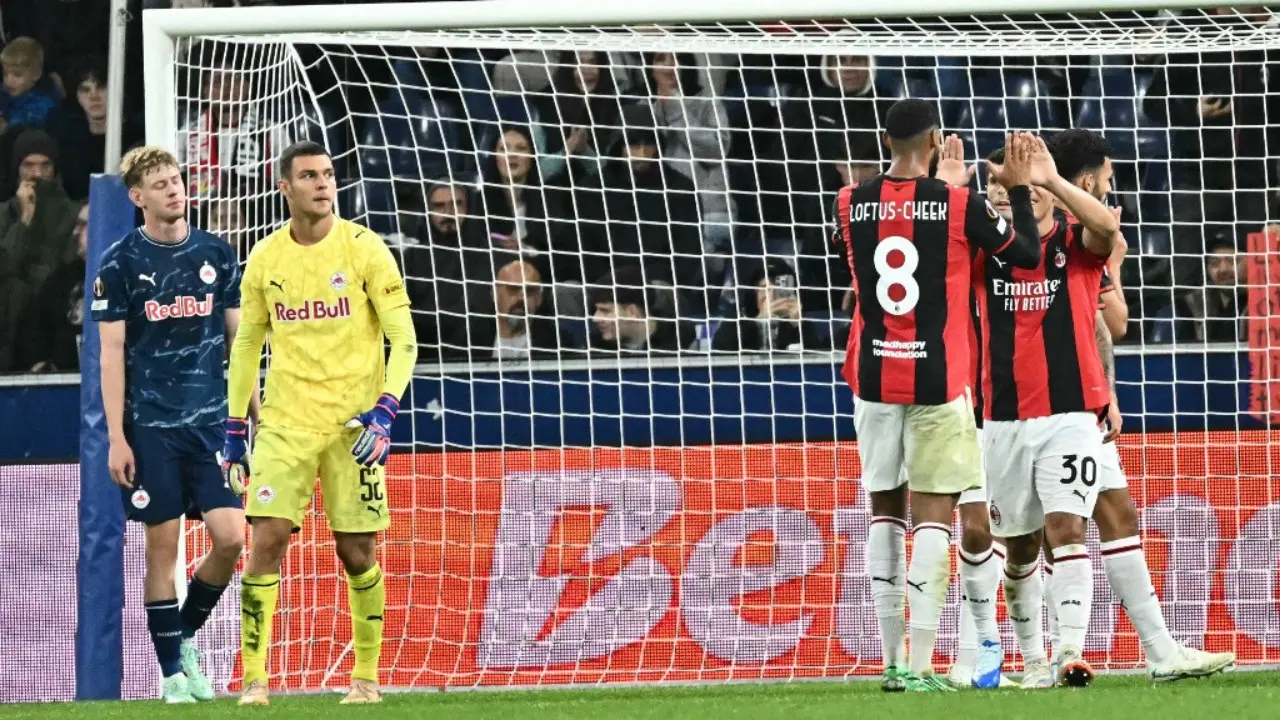 Salzburg Vs AC Milan