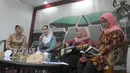Rieke Dyah Pitaloka Menjadi pembicara dalam konfrensi pers dengan tema "Indonesia Darurat Kekerasan Seksual, dukung RUU penghapusan kekerasan seksual dalam prolegnas, Jakarta, Jum'at (13/02/2105). (Liputan6.com/Andrian M Tunay)