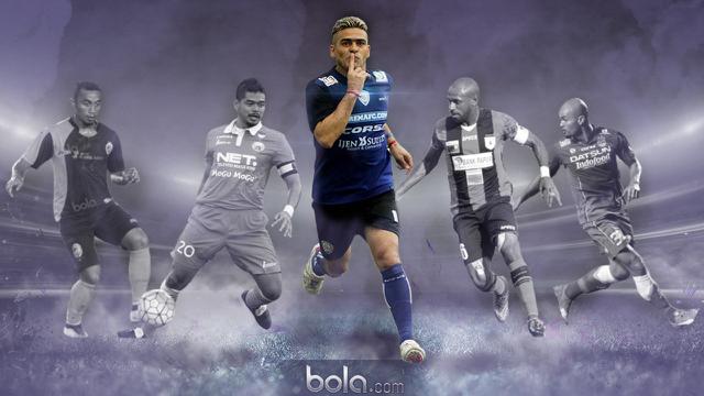 Fakta Persib, Persija, SFC, Persipura Sempoyongan Mengejar Arema.(Bola.com/Adreanus Titus)