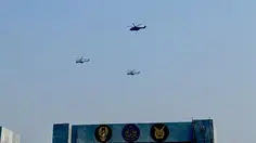 Potret Helikopter Prabowo Dikawal Heli 2 TNI Terbang di Langit Cilangkap