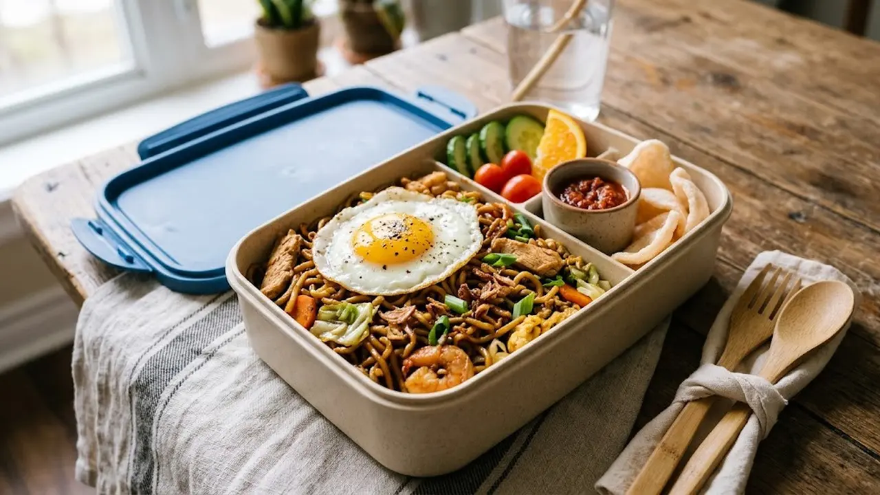 Kreasi Mie Goreng untuk Bekal Piknik
