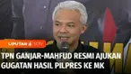 Di hari terakhir pendaftaran gugatan sengketa pemilu. TPN Ganjar-Mahfud resmi mengajukan gugatan hasil Pemilihan Presiden 2024 ke Mahkamah Konstitusi. TPN Ganjar-Mahfud ingin paslon Prabowo-Gibran didiskualifikasi dan digelar pemungutan suara ulang.