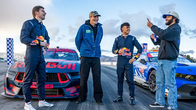 Max Verstappen, Arvid Linblad, dan Daniel Ricciardo