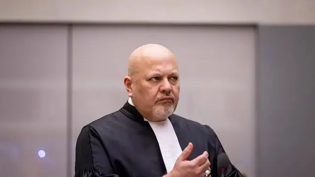 Karim Khan Jaksa ICC. (AFP/File)