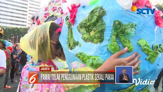 Indonesia Darurat Sampah Plastik, Warga Serukan Tolak Sekali Pakai