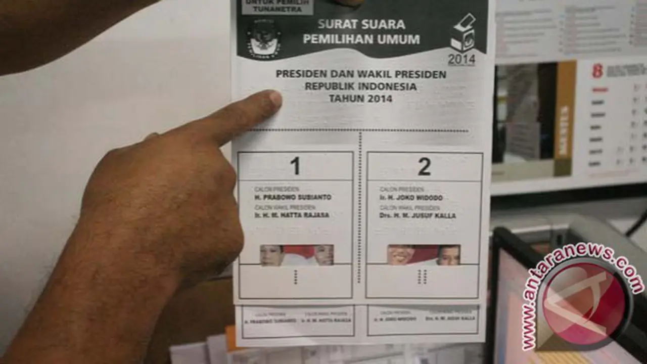 KPU Riau Tolak Gugatan Prabowo-Hatta