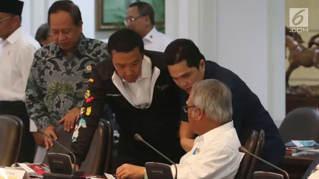 Presiden Jokowi Pimpin Ratas Persiapan Asian Games 2018