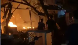 Gudang di Cakung Kebakaran