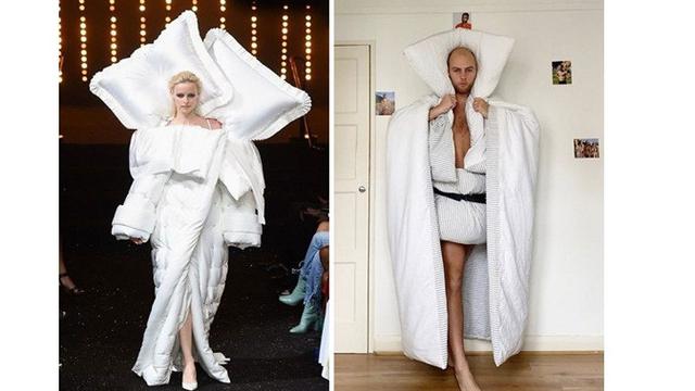 7 Aksi Warga Lakukan Cosplay Low Budget saat 'Di Rumah Aja' Ini Bikin Senyum Geli