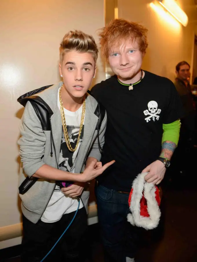 [Bintang] Justin Bieber & Ed Sheeran
