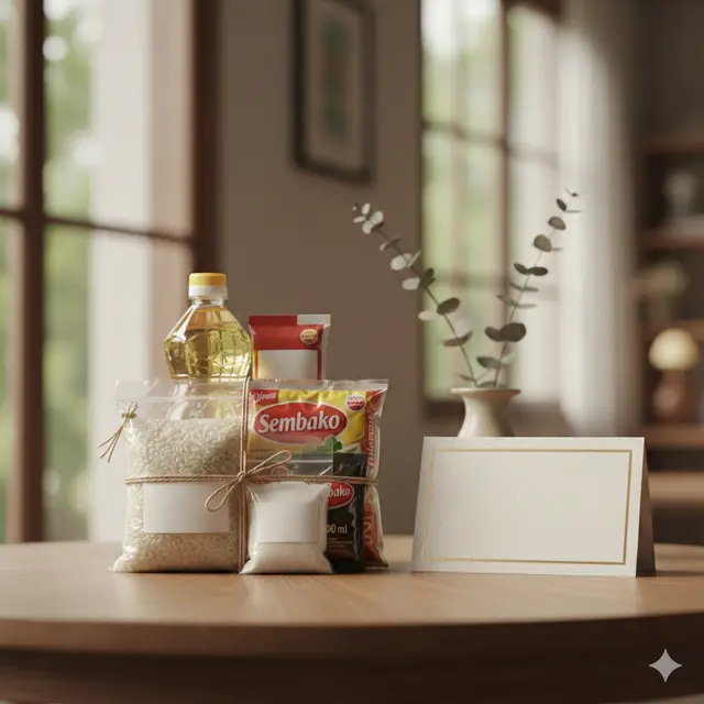 Ide Jualan Paket Sembako Mini (Foto: Gemini AI)