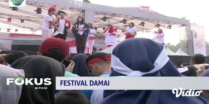 Festival Damai Meriahkan HUT Jakarta di Monas