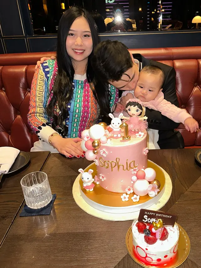 7 Momen Sisca Kohl dan Jess No Limit Rayakan Ulang Tahun Pertama Baby Shopia