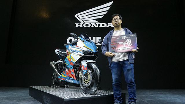 CBR250RR Virtual Modif Challenge Sukses Menarik Generasi Muda Pecinta Modifikasi
