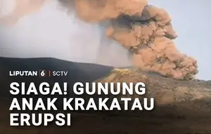 Kilas Peristiwa 24 Jam: Gunung Anak Krakatau Erupsi hingga Pilot Tewas Ditembak KKB