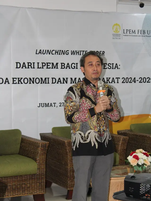 Dekan FEB UI Teguh Dartanto