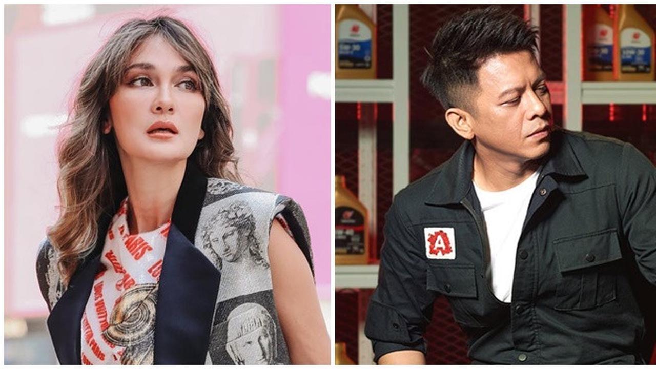 6 Momen Luna Maya dan Ariel NOAH Bertemu di Panggung, Saling Sapa